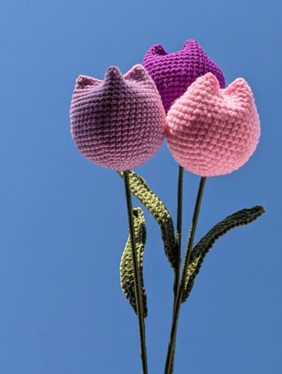 Crochet tulip — photo 1 of 1