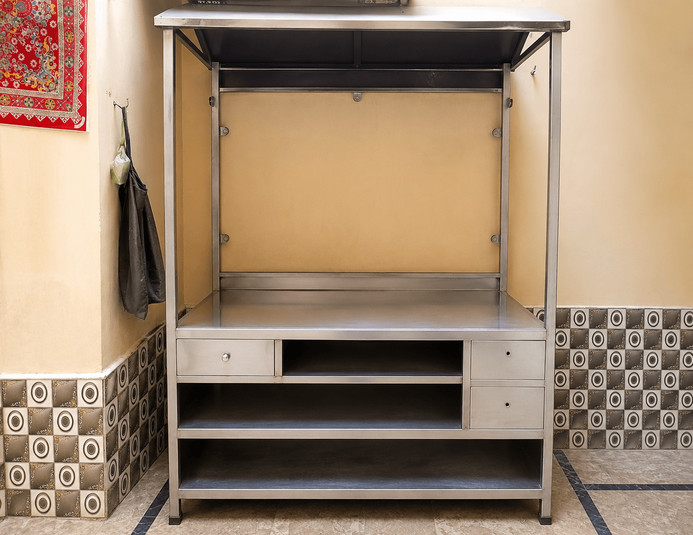 Shawarma Food Cart For Sale – Heavy Duty Food Stall — photo 1 of 1