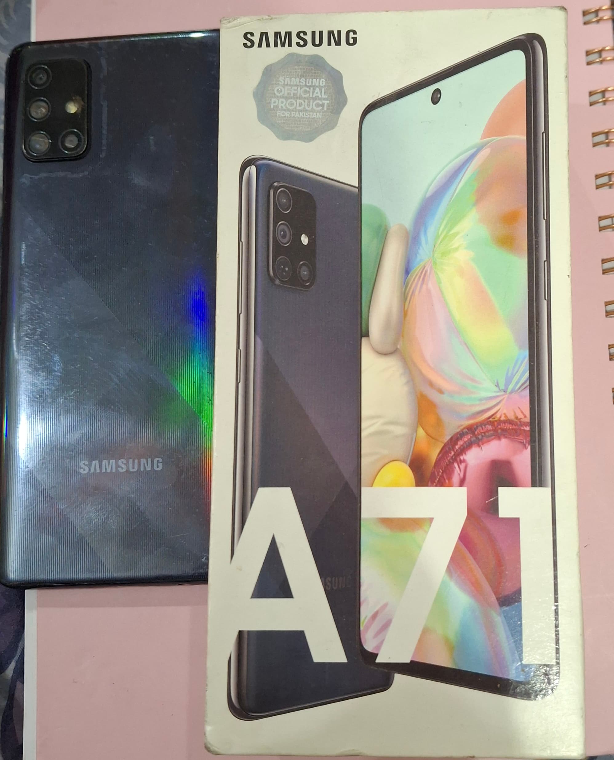Samsung Galaxy A71 8GB RAM 128GB With Original Box — photo 1 of 6