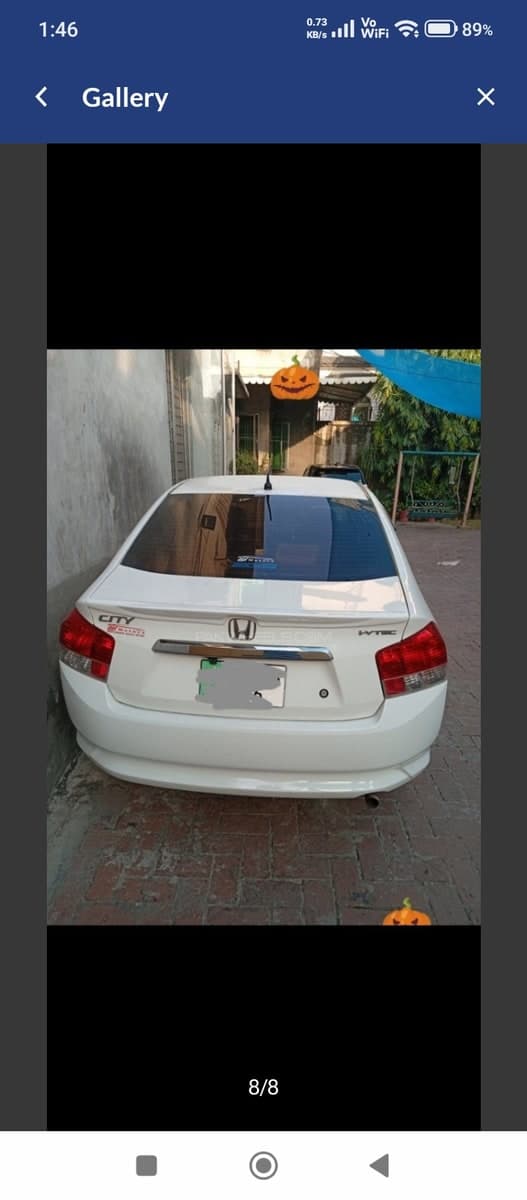 Honda city 2014 model total original paint and good condition car — photo 1 of 8