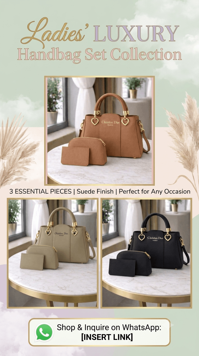 3-Piece Luxury Handbag Sets You Need This Season ✨ — photo 1 of 8