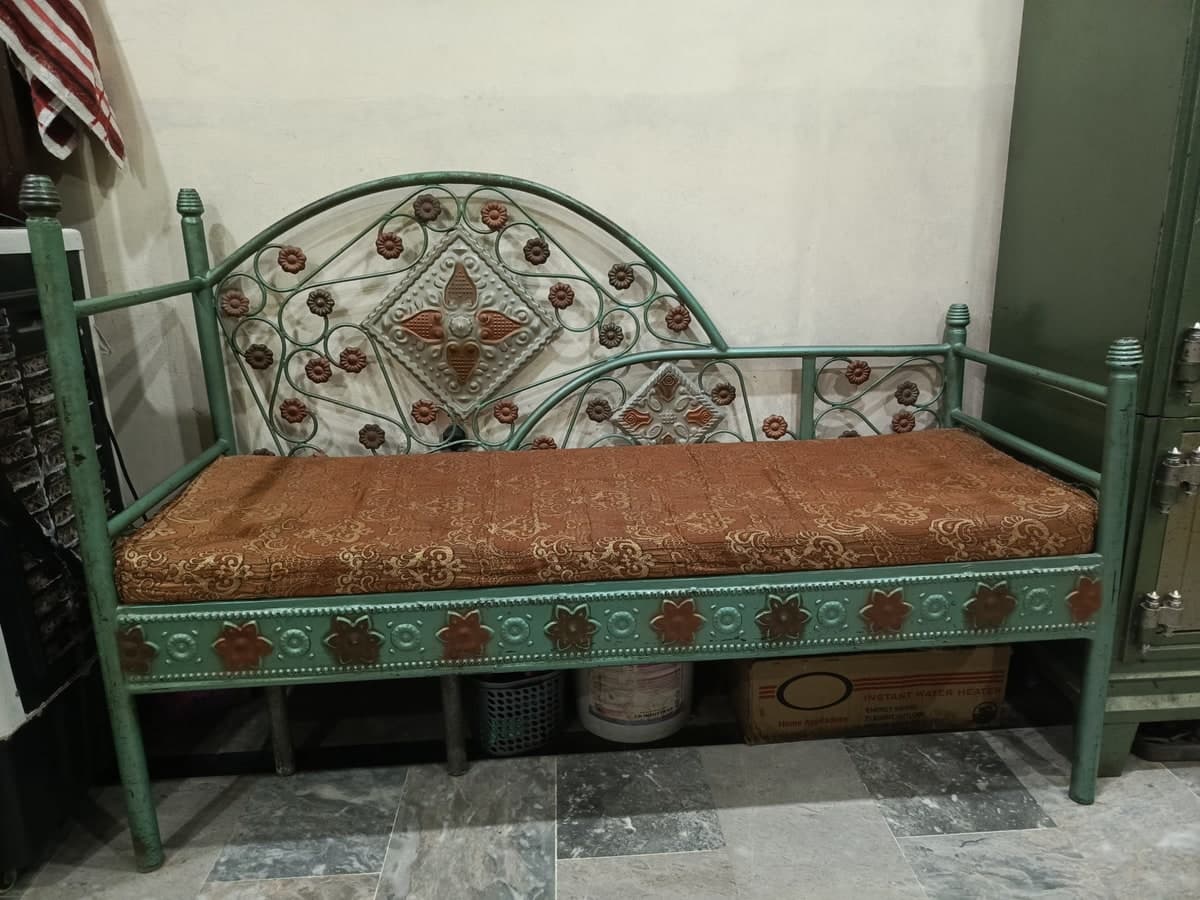 Traditional Decorative Iron Sofa | Heavy Metal Sofa | Lahore