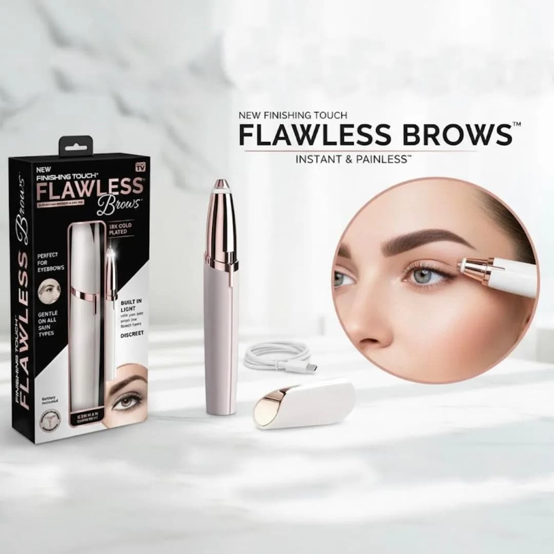 Flawless Pen Eyebrow HairRemover–RechargeablePrecisionTrimmerfor Effortless BrowShaping — photo 1 of 2