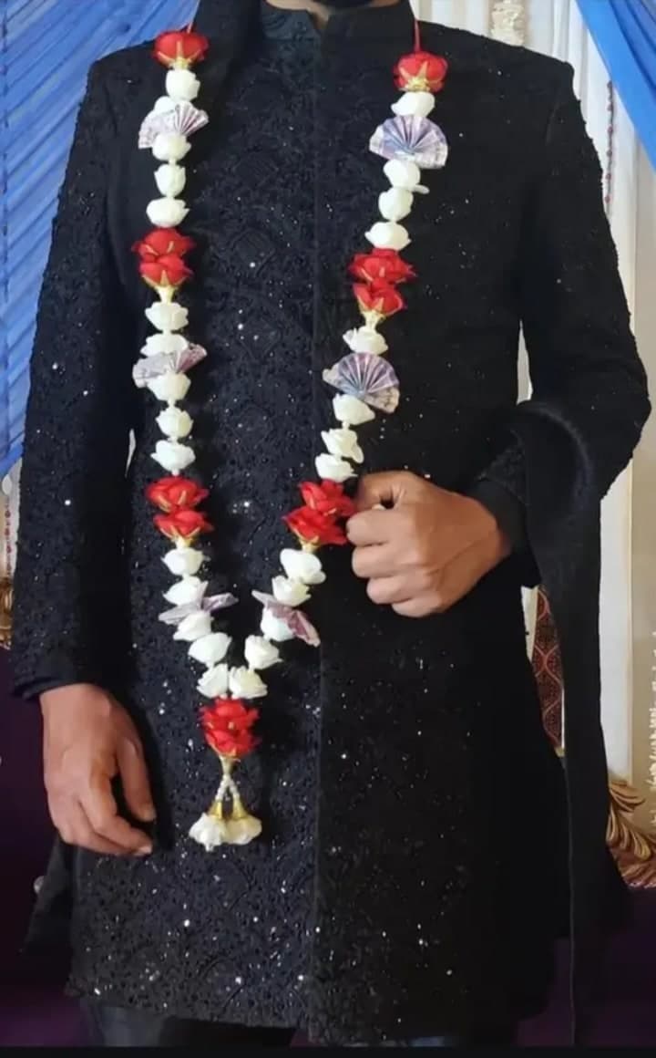 sherwani | dulha sherwani | embroidered sherwani — photo 1 of 4