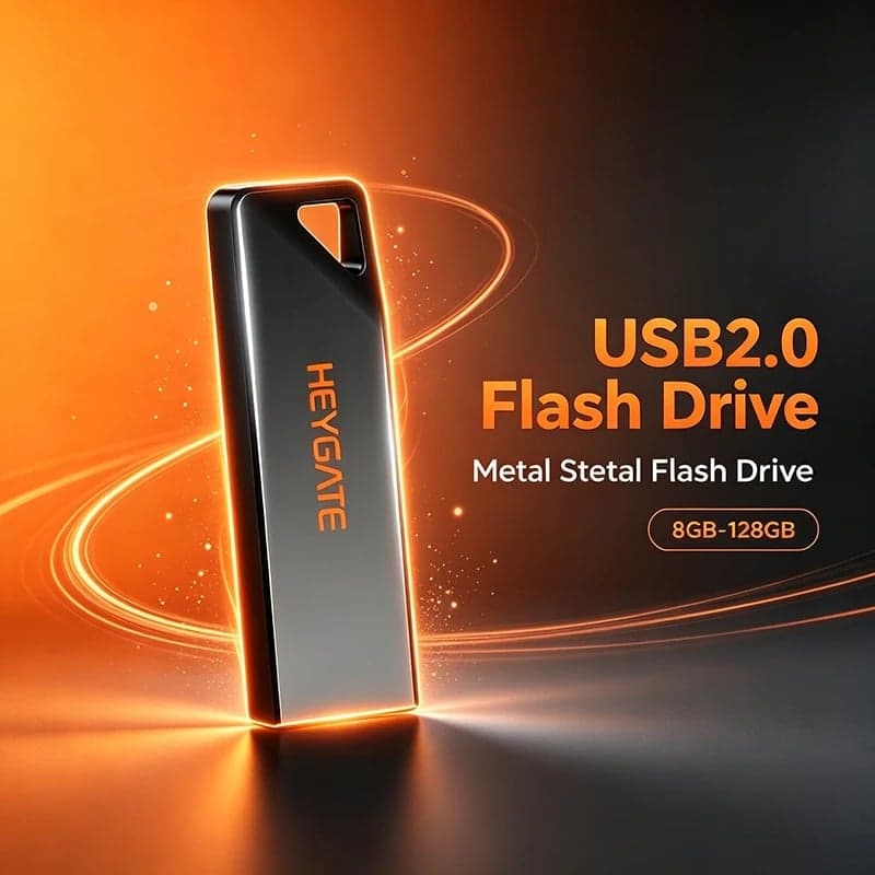 HEYGATE 128GB USB 2.0 Thumb Drive Fast Plug & Play Memory Stick for Documents Photos Music Videos Windows Mac — photo 1 of 1