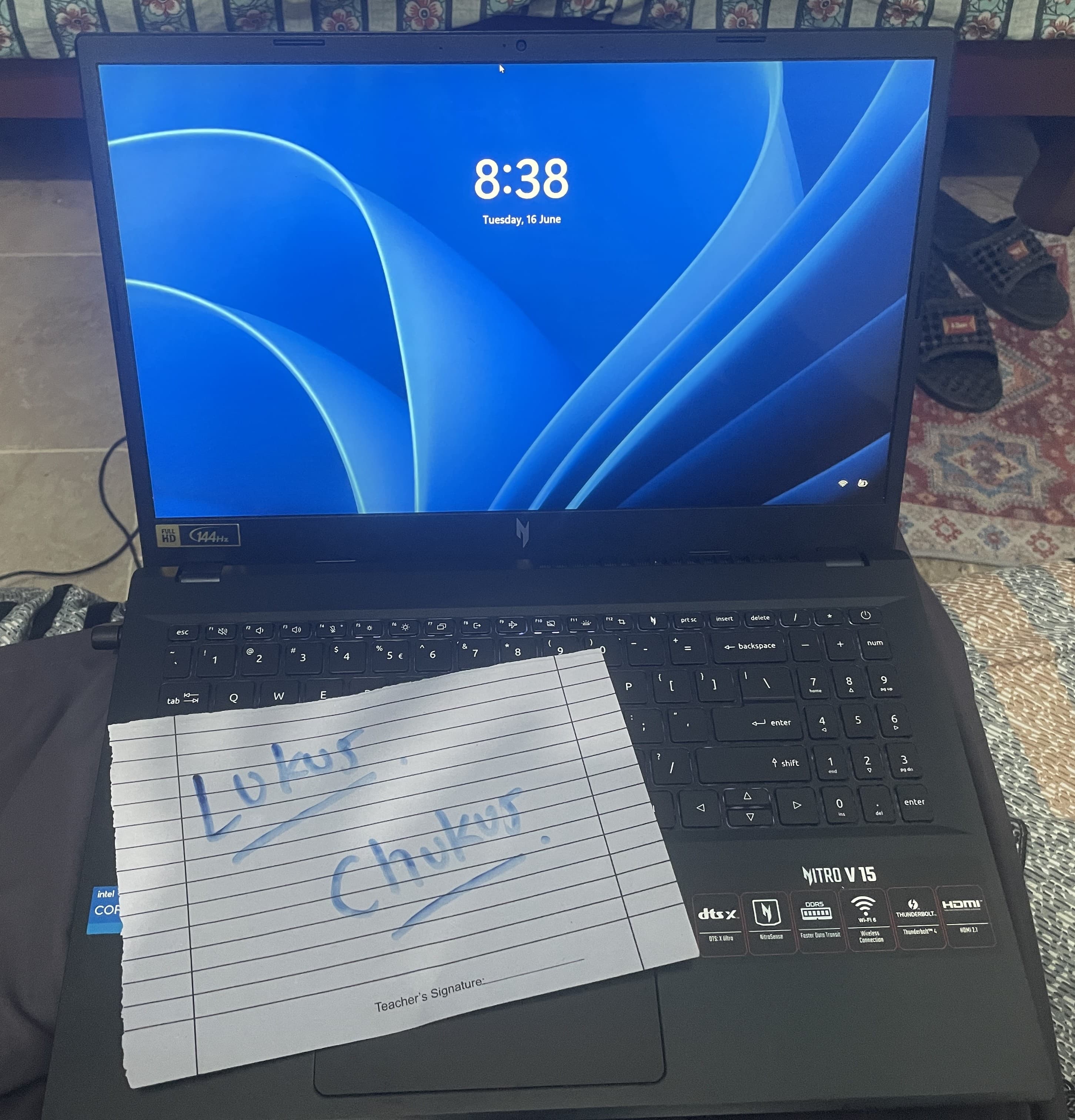 ACER NITRO V15 PRICE IS NEGOTIABLE — photo 1 of 10