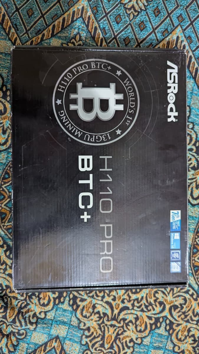 ASRock H110 Pro BTC+ Motherboard for Sale — photo 1 of 7