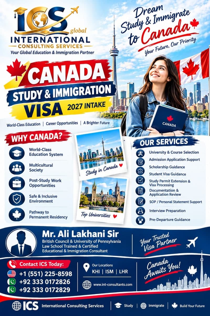 ICS International Consulting Services | Study, Visit & Immigration β photo 1 of 1