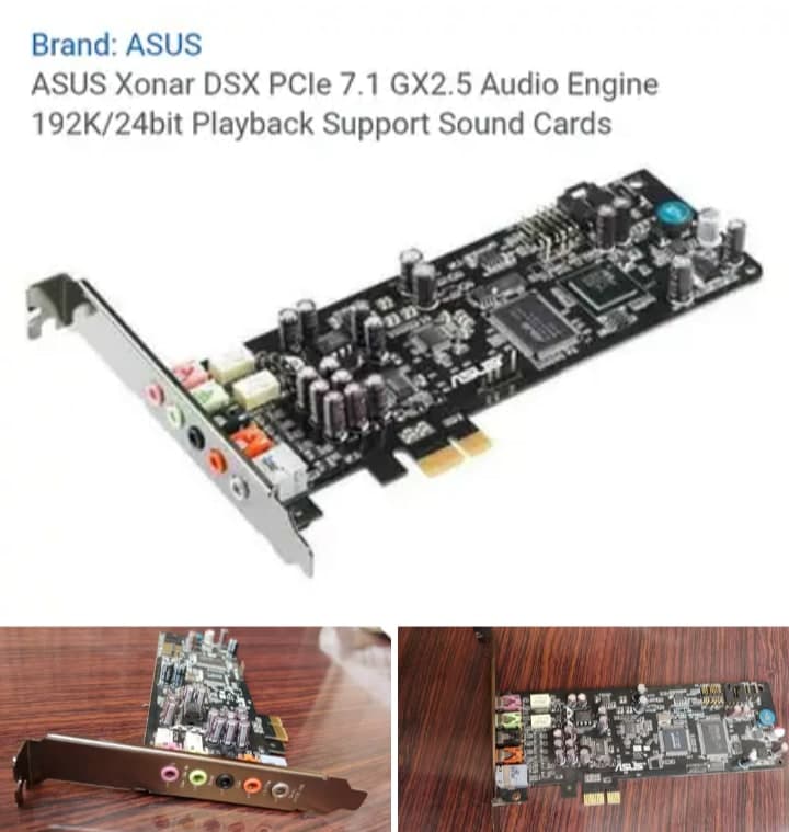 ASUS Xonar DSX PCI Express 7.1-Channel Audio Card — photo 1 of 4