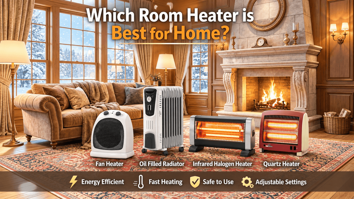 Room Heater Price in Pakistan 2026: Types and Running Cost