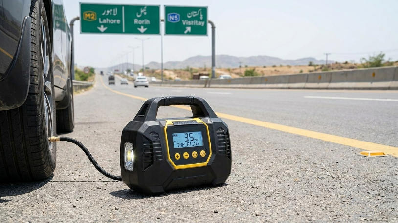 Best Portable Car Air Compressor for Pakistan Roads