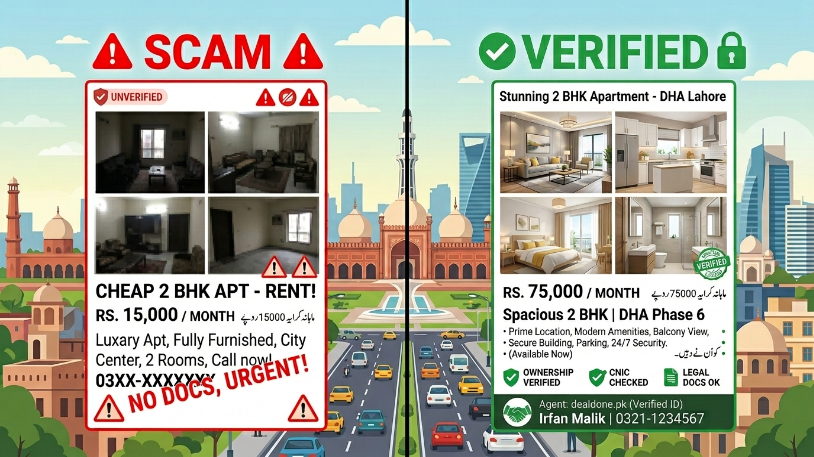How to Spot a Fake Property Ad in Pakistan